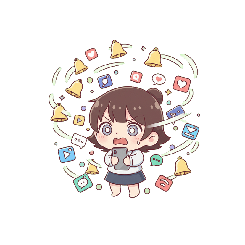 スマホ依存度チェック!こんな症状出てない?